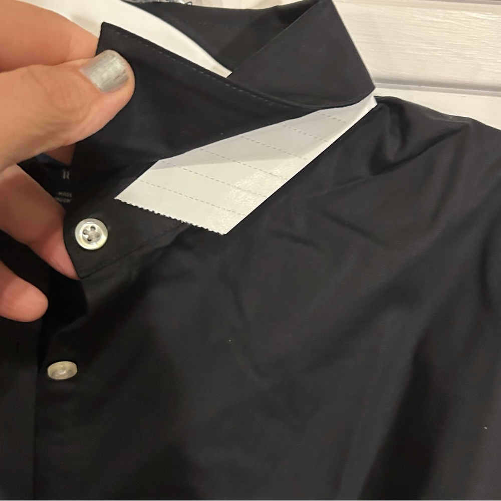 NWT Lands' End Women’s Solid Black Button-Down To… - image 5